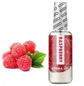 Їстівний гель-лубрикант EGZO AROMA GEL - Raspberry, 50 мл (461182)