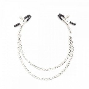 Затискачі для сосків c подвійним ланцюгом Loveshop Double Chain (F61313)