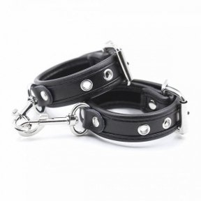 Наручники тонкие Loveshop HAND CUFFS BLACK (F61320)