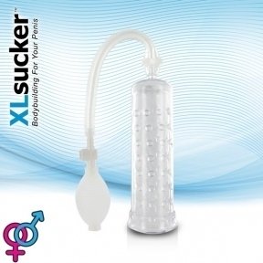 Вакуумная помпа XLsucker Penis Pump Transparant, 19,5х5,4 см (Прозрачный)