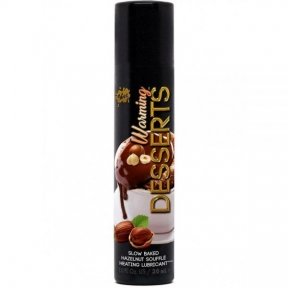 Їстівний лубрикант 4 в 1 WET Warming Desserts Slow Baked Hazelnut (зі смаком суфле та горіха) 30 мл