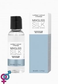 Лубрикант на силиконовой основе MixGliss SILK - FLEUR DE SOIE, 50 мл