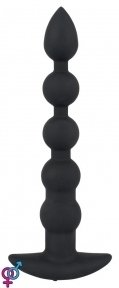 Анальний стимулятор Black Velvets Rechargeable Beads (61325928200000)