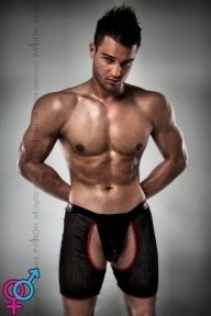 Чоловічі труси 012 THONG black