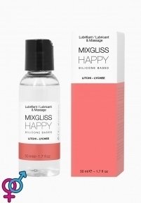 Лубрикант на силиконовой основе MixGliss HAPPY - LITCHI, 50 мл