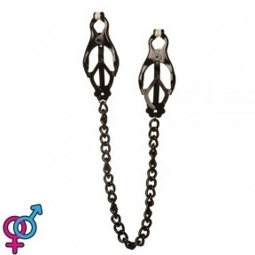 Зажимы на соски Nipple play  кабалы Black (810369)