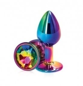 Анальная пробка Metal Colorful, S (820146)