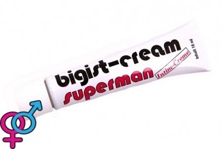 Крем ерекційний Inverma Bigist-Cream Superman, 18 мл