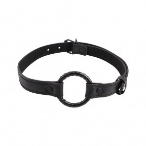 Кляп кольцо Black Metal O-Ring Gag Fierce Euphoria Chisa (CH30632)