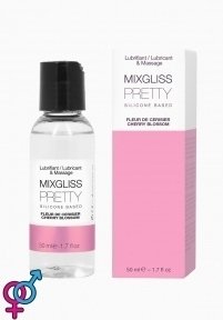 Лубрикант на силиконовой основе MixGliss PRETTY - FLEUR CERISIER, 50 мл