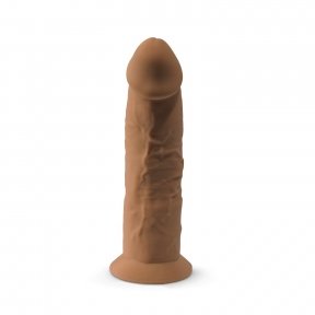Фаллоимитатор SilexD Henry Caramel (MODEL 2 size 7.5in), двухслойный, силикон+Silexpan, диаметр 4,8 см, (SX3434)