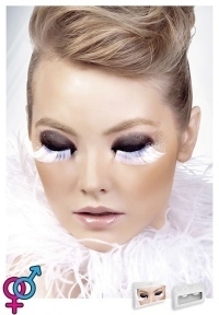 Реснички White-Gray Feather Eyelashes (B560)