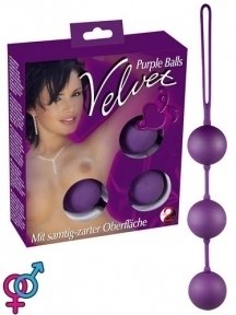 Вагинальные шарики Velvet Balls Triple