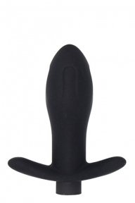 Анальна пробка з вібрацією MAI Attraction Toys №87 Black, 11х3,5 см (SO5005)