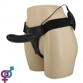 Страпон Pretty Love Strap-On Harness Vibrating Black