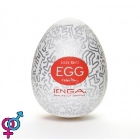 Мастурбатор Tenga Keith Haring EGG Party