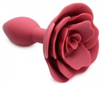 Анальна пробка силікон троянда Master Series Booty Bloom Silicone