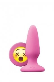 Анальна пробка NS Novelties MOJIS WTF MEDIUM PINK (T280680)