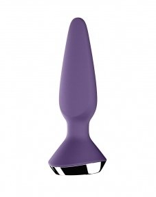Анальная вибропробка Plug-ilicious 1 Purple (SO5442)