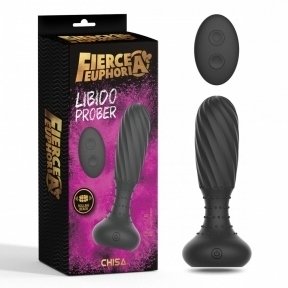 Анальная пробка с пультом Fierce Euphoria Libido Prober Chisa (CH82522)