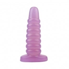 Велика анальна пробка Chisa Hi-Rubber Chubby Anal Plug Purple (CH30751)