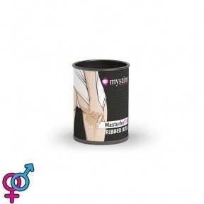 Мастурбатор Mystim MasturbaTIN Ribbed Rita