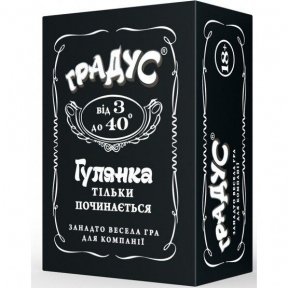 Застольная игра для компании «Градус»