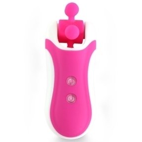 Стимулятор с имитацией оральных ласк FeelzToys - Clitella Oral Clitoral Stimulator Pink (SO5068)