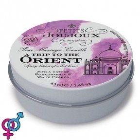Массажная свечa Petits Joujoux - Orient - Pomegranate and White Pepper, 43 мл