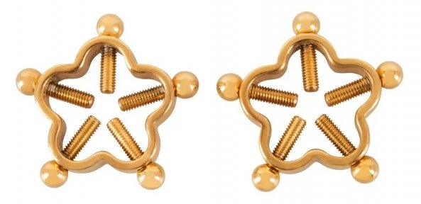 Затискачі на соски Bad Kitty Nipple Jewellery Gol (5394220000)