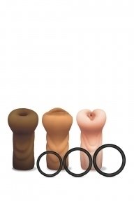 НАБОР МАСТУРБАТОРОВ HAPPY ENDING MSTR B8 SIX PACK ASS MOUTH PUSSY STROKER W/SIX RINGS (T880149)