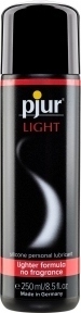 Силіконова змазка pjur Light 250 мл найрідше, 2-в-1 для сексу та масажу