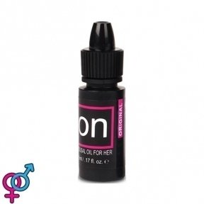 Збудлива олія Sensuva - ON Arousal Oil for Her Original, 5 мл (SO3154)