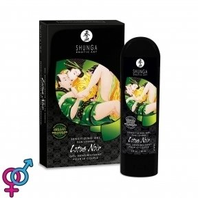 Возбуждающий гель для пар Shunga LOTUS NOIR, 60 мл