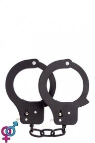Наручники BONDX METAL CUFFS, BLACK (DT20866)