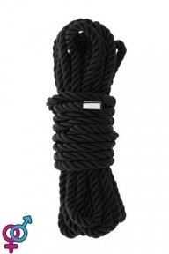 Мотузка для бондажа BLAZE DELUXE BONDAGE ROPE 5M BLACK (DT21527)