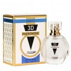 Духи с феромонами женские Aurora 3D Pheromone formula 45+, 30 мл (A40526)