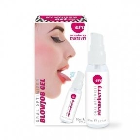 Стимулирующий оральный гель Oral Optimizer Blowjob Gel Strawberry, 50 мл (HOT77511)