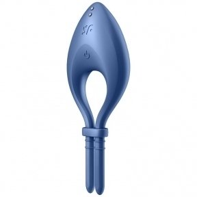 Эрекционное кольцо Satisfyer Bullseye Blue (SO6120)
