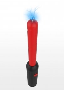 Електростимулятор Стік Taboom Prick Stick Electro Shock Wand червоно-чорний, 34 см (TB17135)