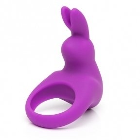 Ерекційне кільце з вібрацією Happy Rabbit Rechargeable Cock Ring Purple (FS84681)
