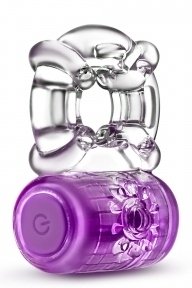 Ерекційне виброкольцо PLAY WITH ME ONE NIGHT STAND VIBRATING C-RING PURPLE (T331770)