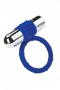 Эрекционное кольцо с вибро пулей ZOLO RECHARGEABLE VIBRATING COCK RING (T670054)