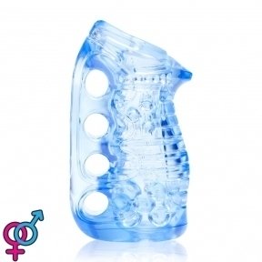 Мастурбатор Fleshlight Fleshskins Grip Blue Ice