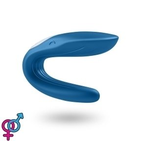 Вибратор для пар Satisfyer Double Whale с двумя моторчиками