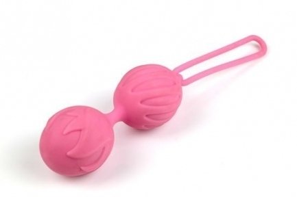 Вагинальные шарики Adrien Lastic Geisha Lastic Balls Mini Pink (S), 3,4 см, вес 85 гр