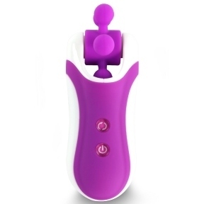 Стимулятор з імітацією оральних ласок FeelzToys - Clitella Oral Clitoral Stimulator Purple (SO5066)