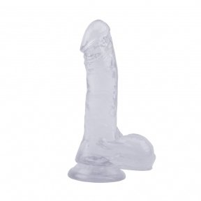 Фалоімітатор Chisa HI-RUBBER 7.5, Clear (CH54360)
