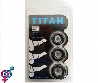 Эрекционные кольца TITAN cock ring