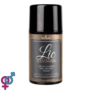 Гель для минета Sensuva - Lic-o-licious Cappuccino, 50 мл (SO3530)